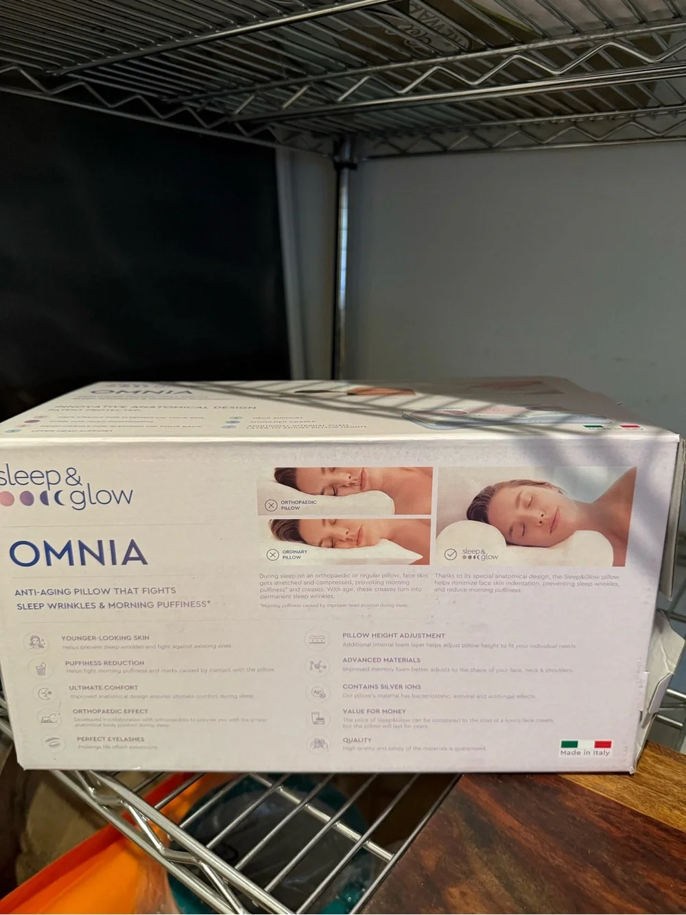 Sleep & Glow Omnia Anti Aging Pillow